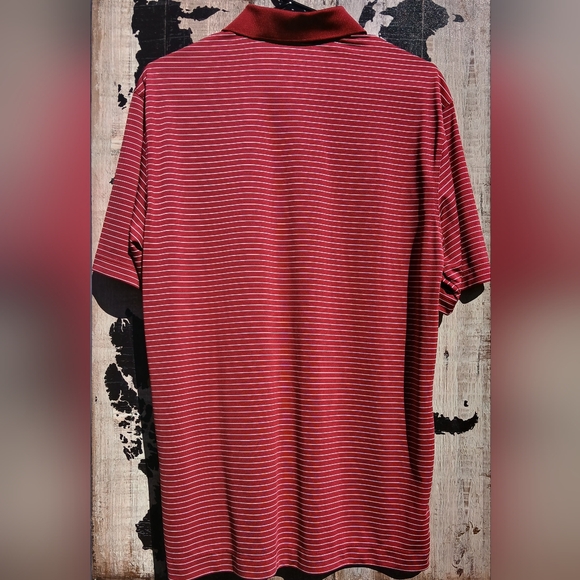 NEW Nike Alabama Crimson Tide Mens DriFIT Victory Stripe Short Sleeve Polo's - Picture 12 of 16